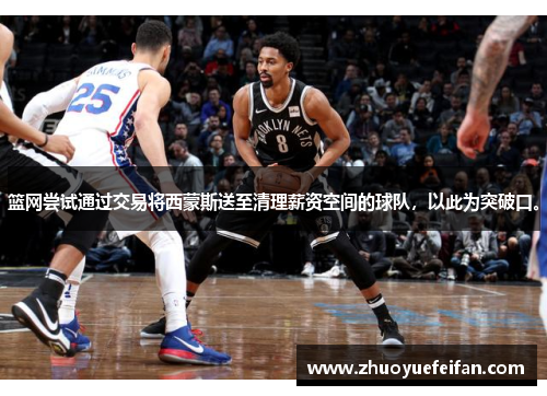 篮网尝试通过交易将西蒙斯送至清理薪资空间的球队，以此为突破口。